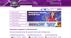 Desktop Screenshot of madscience.org